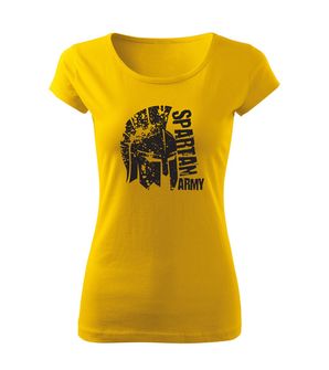 DRAGOWA ženska kratka majica Leon, žuta 150g/m2