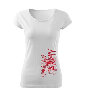 DRAGOWA ženska kratka majica War, bijela 150g/m2