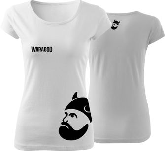 WARAGOD ženska majica BIGMERCH, bijela 150g/m2