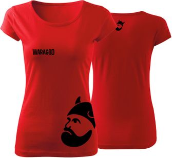 WARAGOD ženska majica BIGMERCH, crvena 150g/m2