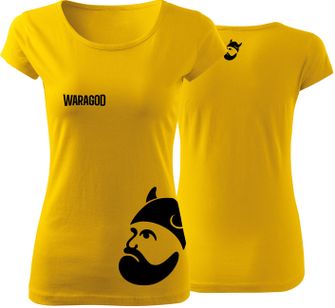 WARAGOD ženska majica BIGMERCH, žuta 150g/m2