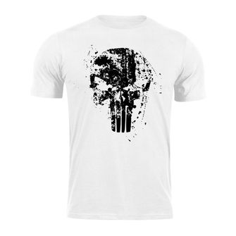 DRAGOWA kratka majica Frank The Punisher, bijela 160g/m2