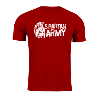 DRAGOWA kratka majica spartan army Ariston, crvena 160g/m2