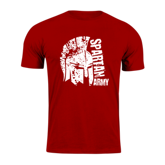 DRAGOWA kratka majica spartan army Leon, crvena 160g/m2