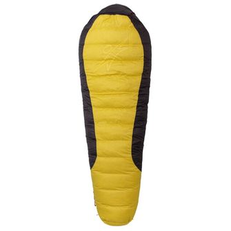 Warmpeace Vreća za spavanje VIKING 1200 170 cm R, žuta/siva/crna