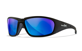 Polarizirane sunčane naočale WILEY X BOSS, plave